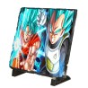 PLACA PIZARRA GOKU VEGETA SSJ BLUE portafotos portafoto