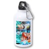 BIDON 400ML METALICO GOKU VEGETA SSJ BLUE para viaje y deporte