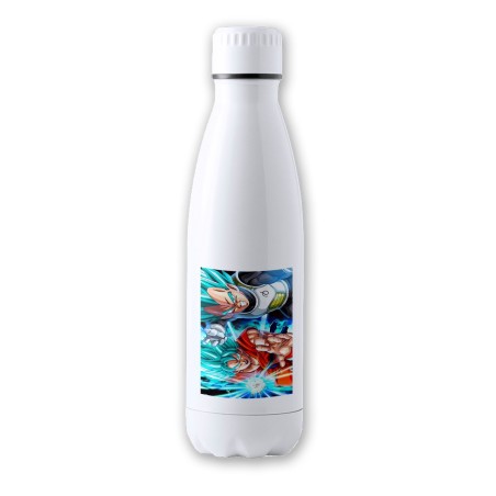 BIDON 700 ML ACERO INOXIDABLE GOKU VEGETA SSJ BLUE tapon seguridad botella