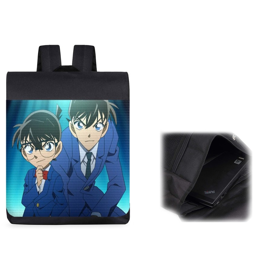 PACK MOCHILA Y ESTUCHE DETECTIVE CONAN ANIME SERIE material escolar