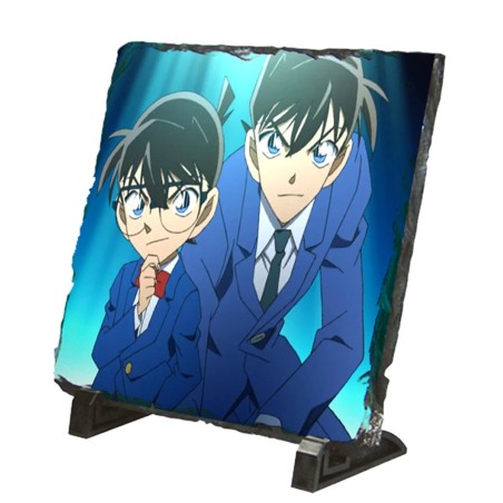 PLACA PIZARRA DETECTIVE CONAN ANIME SERIE portafotos portafoto