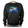 SUDADERA NEGRA DETECTIVE CONAN ANIME SERIE adulto poliester algodón personalizada