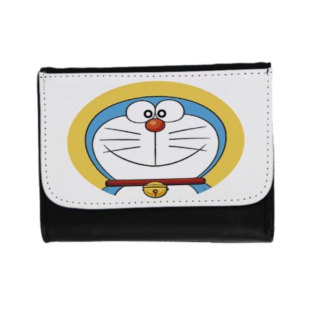 BILLETERA BILLETERO GATO AZUL SERIE NIÑOS ANIME DIBUJOS unisex negro monedero