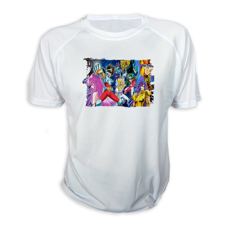 CAMISETA CABALLEROS DEL ZODIACO ANIME personalizada