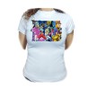 CAMISETA MUJER CABALLEROS DEL ZODIACO ANIME moda personalizada