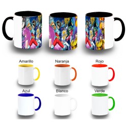 TAZA COLORES CABALLEROS DEL...