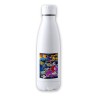 BIDON 700 ML ACERO INOXIDABLE CABALLEROS DEL ZODIACO ANIME tapon seguridad botella