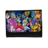 BILLETERA BILLETERO CABALLEROS DEL ZODIACO ANIME unisex negro monedero