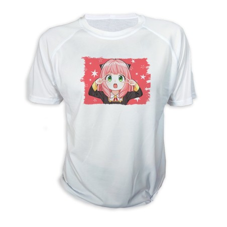 CAMISETA spy x family niña anya kawaii cute mona personalizada