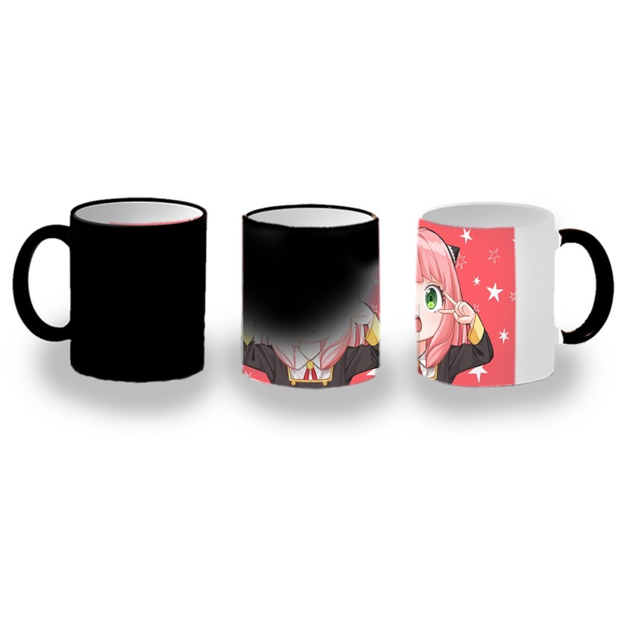 TAZA MÁGICA spy x family niña anya kawaii cute mona personalizada