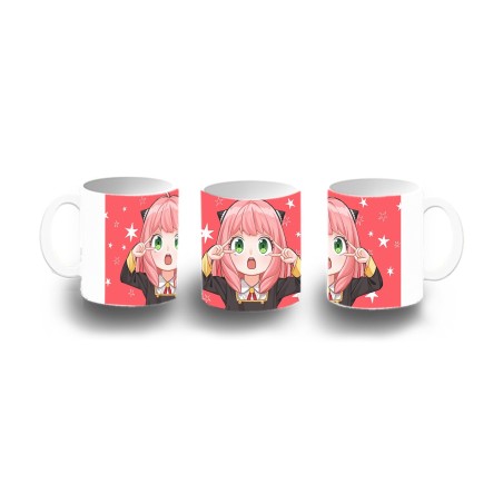 TAZA DE PLASTICO spy x family niña anya kawaii cute mona niños personalizada