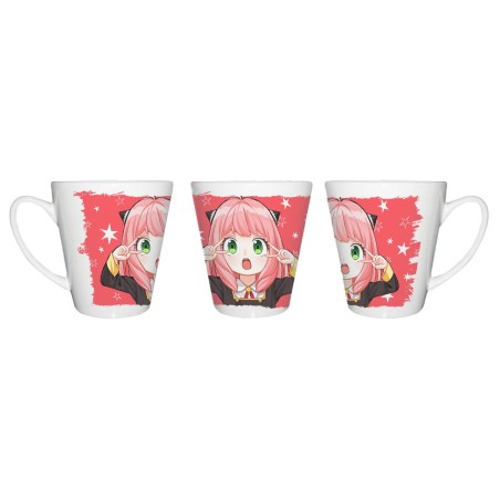 TAZA CÓNICA spy x family niña anya kawaii cute mona conica personalizada