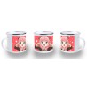 TAZA METALICA spy x family niña anya kawaii cute mona metal personalizada