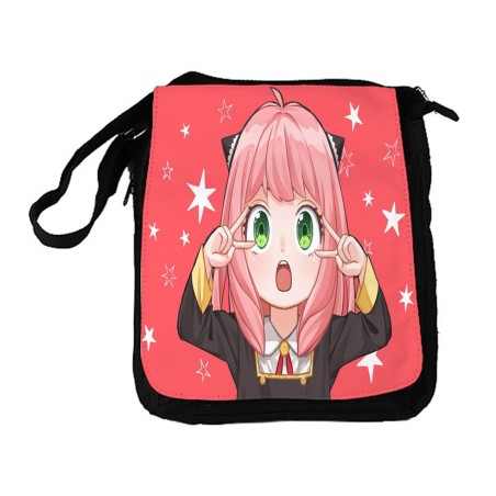 BANDOLERA REPORTERO MEDIANA BOLSO spy x family niña anya kawaii cute mona bolsa mochila hombro