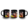 TAZA COMPLETAMENTE NEGRA DRAGON BALL SUPER GOKU ANIME personalizada