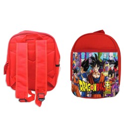 MOCHILA ROJA DRAGON BALL...