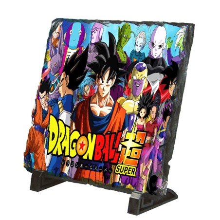 PLACA PIZARRA DRAGON BALL SUPER GOKU ANIME portafotos portafoto