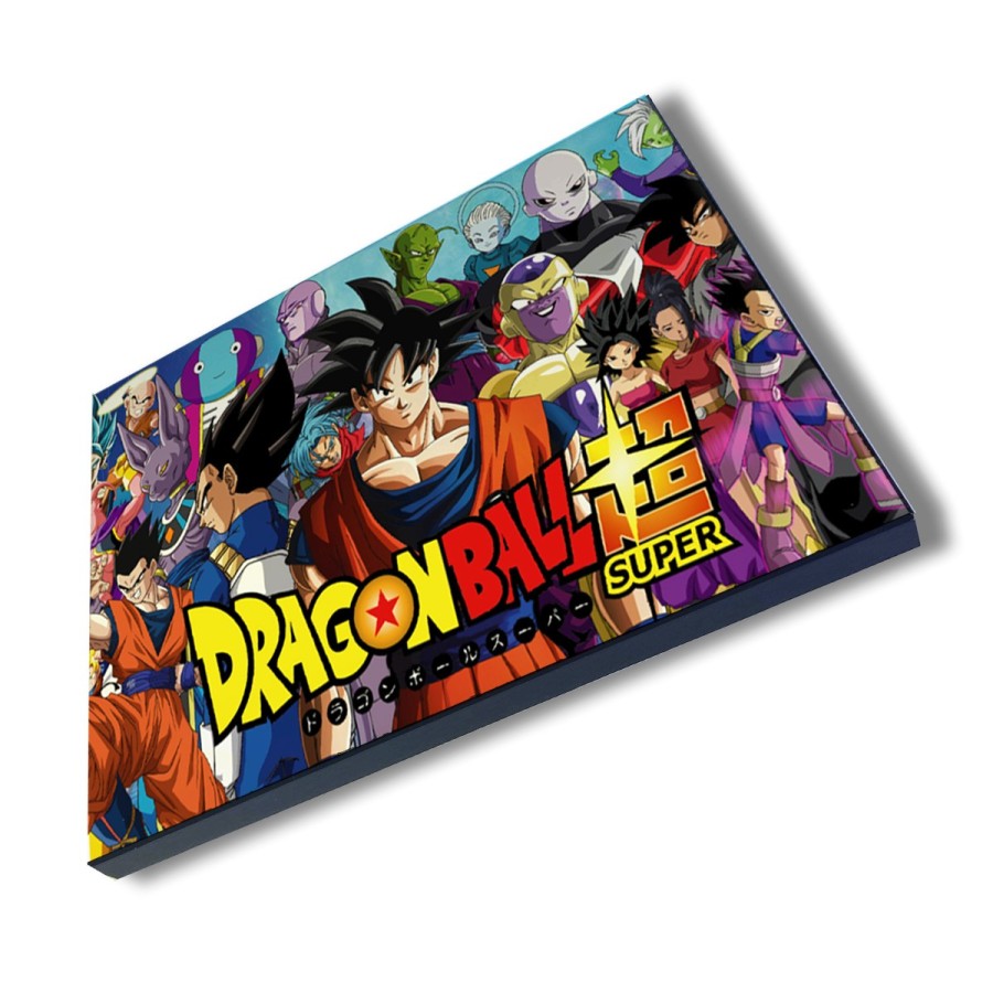 PANEL FOTOGRÁFICO DECORATIVO DRAGON BALL SUPER GOKU ANIME cuadro acabado brillante elegante pared