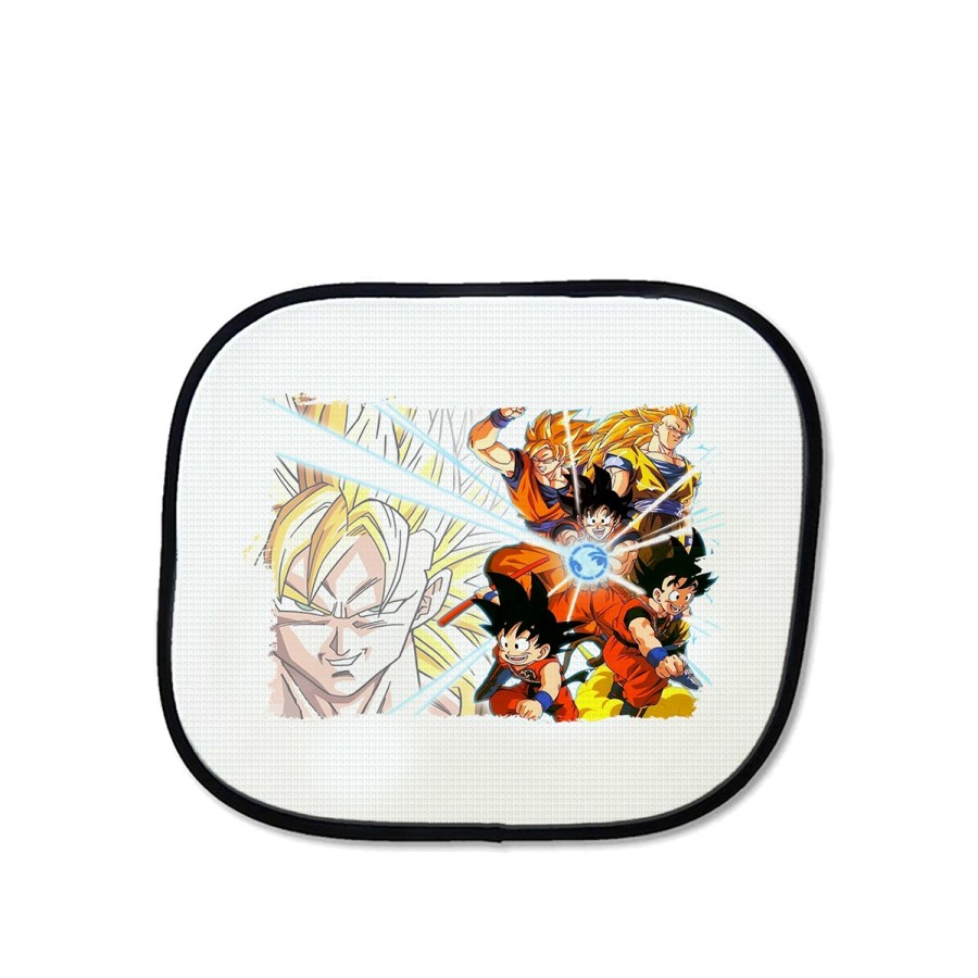 PARASOL SON GOKU DRAGON BALL SUPER SAIJAJIN TRASFORMACIONES personalizado coche