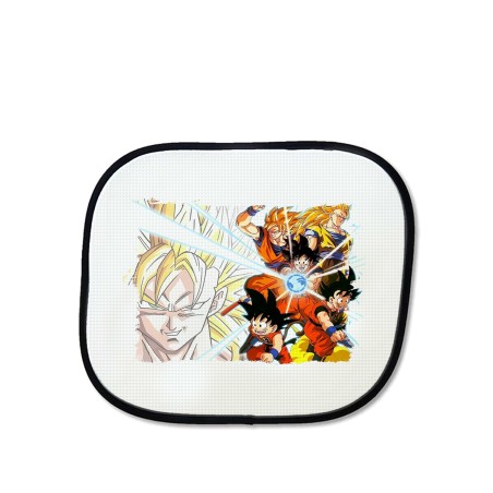 PARASOL SON GOKU DRAGON BALL SUPER SAIJAJIN TRASFORMACIONES personalizado coche