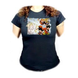 CAMISETA NEGRA MUJER SON...