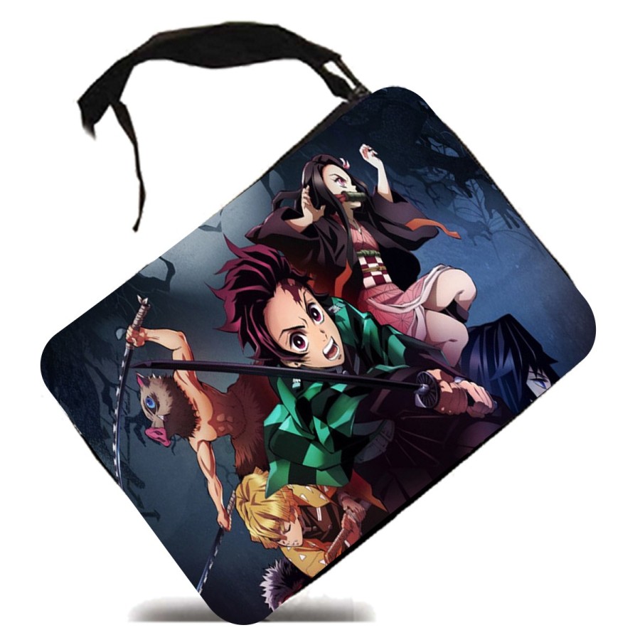 ESTUCHE DEMON SLAYER ACCION PERSONAJES escolar case