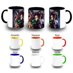 TAZA COLORES DEMON SLAYER...