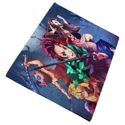 PUZZLE DE TAMAÑO Y PIEZAS A ELEGIR DEMON SLAYER ACCION PERSONAJES rompecabezas educativo puzle