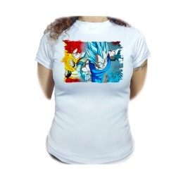 CAMISETA MUJER DRAGON BALL...