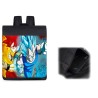 PACK MOCHILA Y ESTUCHE DRAGON BALL SUPER GODS SSJ material escolar