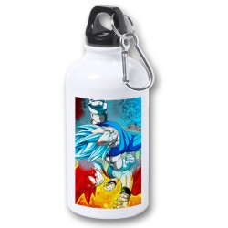 BIDON 400ML METALICO DRAGON...