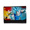 BILLETERA BILLETERO DRAGON BALL SUPER GODS SSJ unisex negro monedero