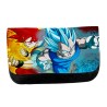 ESTUCHE NECESER DE LONA DRAGON BALL SUPER GODS SSJ unisex negro monedero billetera