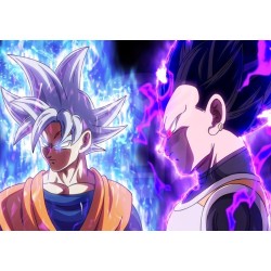 TAZA MÁGICA dragon ball super goku vegeta mega instinto personalizada