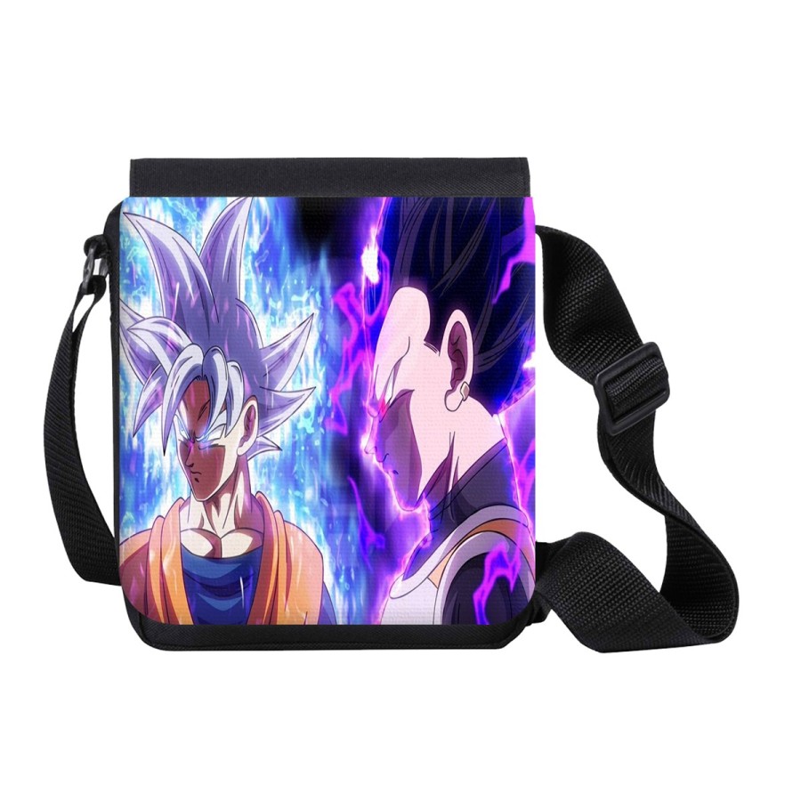 BANDOLERA PEQUEÑA dragon ball super goku vegeta mega instinto bolso personalizada