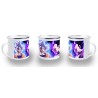 TAZA METALICA dragon ball super goku vegeta mega instinto metal personalizada