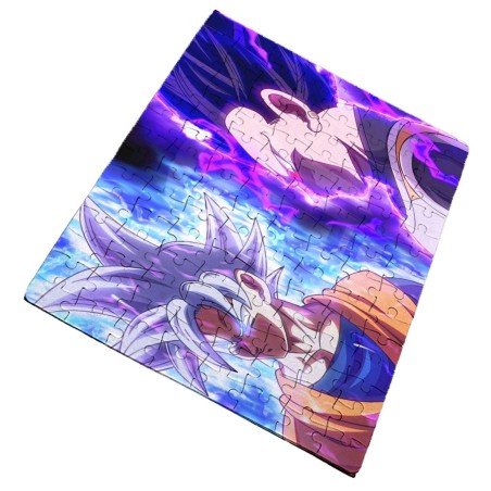 PUZZLE DE TAMAÑO Y PIEZAS A ELEGIR dragon ball super goku vegeta mega instinto rompecabezas educativo puzle