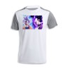CAMISETA DISEÑO BICOLOR dragon ball super goku vegeta mega instinto personalizada