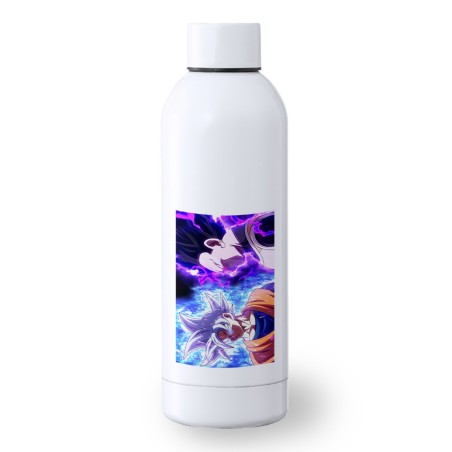 BIDON 500 ML ACERO INOXIDABLE dragon ball super goku vegeta mega instinto deporte deportivo botella senderismo