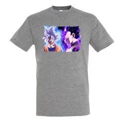 CAMISETA GRIS MEZCLA dragon...