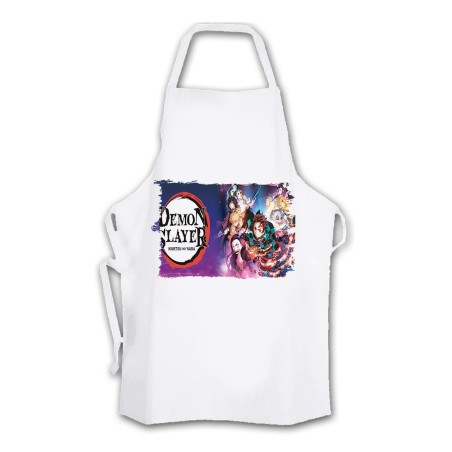 DELANTAL kimetsu no yaiba demon slayers guardianes cocina personalizado