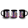 TAZA COMPLETAMENTE NEGRA kimetsu no yaiba demon slayers guardianes personalizada