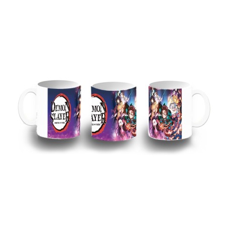 TAZA DE PLASTICO kimetsu no yaiba demon slayers guardianes niños personalizada