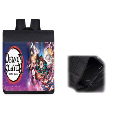 PACK MOCHILA Y ESTUCHE kimetsu no yaiba demon slayers guardianes material escolar