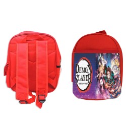 PACK MOCHILA ROJA Y ESTUCHE...