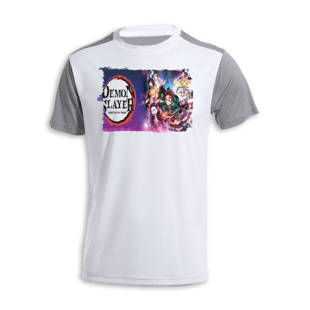CAMISETA DISEÑO BICOLOR kimetsu no yaiba demon slayers guardianes personalizada