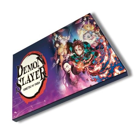 PANEL FOTOGRÁFICO DECORATIVO kimetsu no yaiba demon slayers guardianes cuadro acabado brillante elegante pared