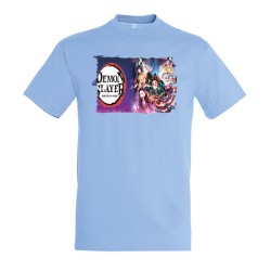 CAMISETA AZUL CIELO kimetsu...