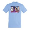 CAMISETA AZUL CIELO kimetsu no yaiba demon slayers guardianes moda verano personalizada