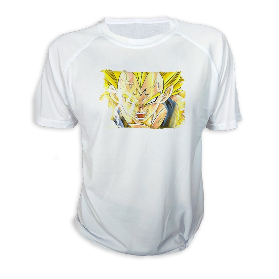 CAMISETA DBZ MAJIN VEGETA SSJ2 FURIOSO personalizada